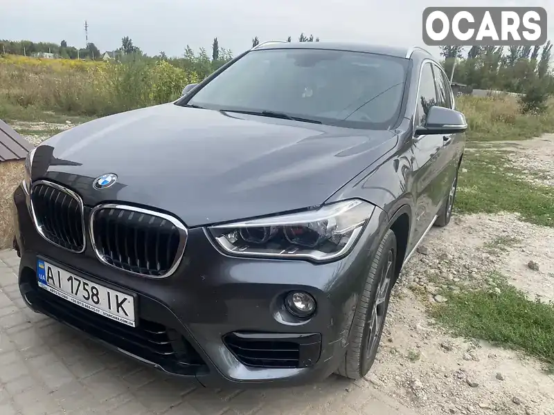 Позашляховик / Кросовер BMW X1 2017 2 л. Автомат обл. Київська, Обухів - Фото 1/15