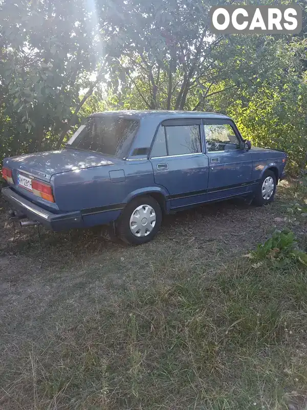 Седан ВАЗ / Lada 2107 2005 1.5 л. Ручна / Механіка обл. Житомирська, Радомишль - Фото 1/6