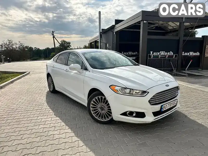 Седан Ford Fusion 2015 2 л. Автомат обл. Тернопільська, Шумськ - Фото 1/21