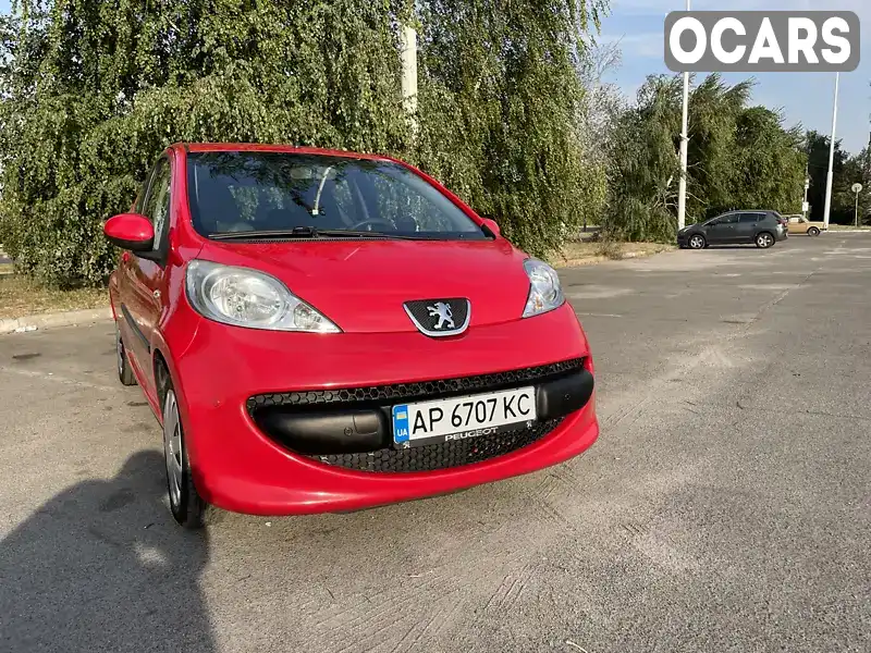 Хэтчбек Peugeot 107 2007 1 л. Автомат обл. Запорожская, Запорожье - Фото 1/12