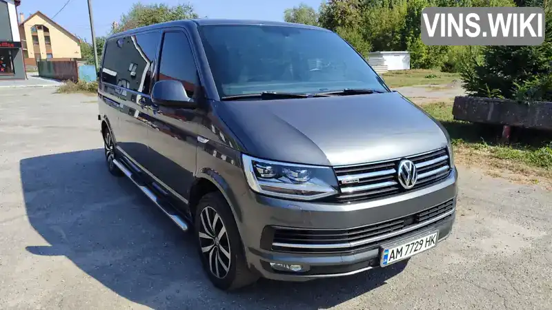 Мінівен Volkswagen Transporter 2019 2 л. Ручна / Механіка обл. Житомирська, Звягель - Фото 1/21