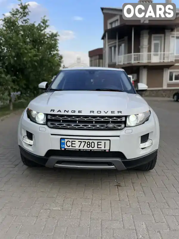 Внедорожник / Кроссовер Land Rover Range Rover Evoque 2013 2 л. Автомат обл. Черновицкая, Черновцы - Фото 1/21