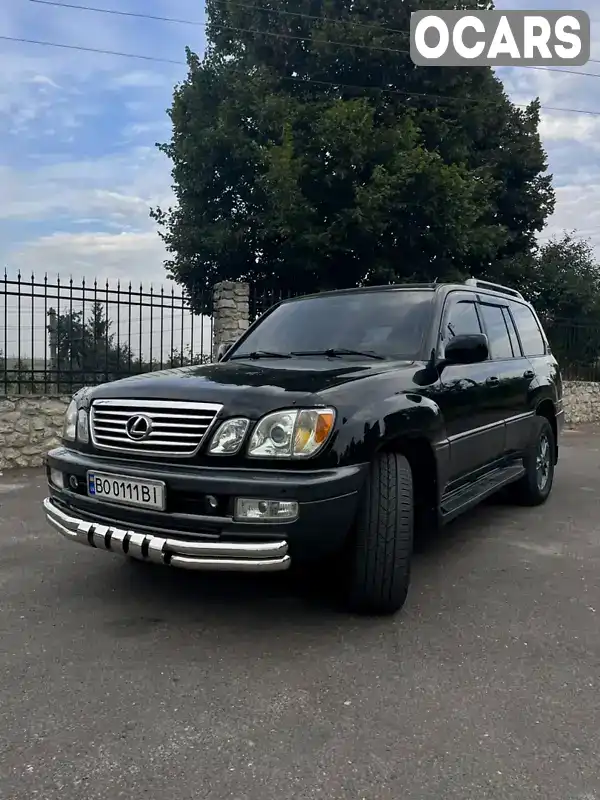 Позашляховик / Кросовер Lexus LX 2005 4.66 л. Автомат обл. Тернопільська, Тернопіль - Фото 1/21