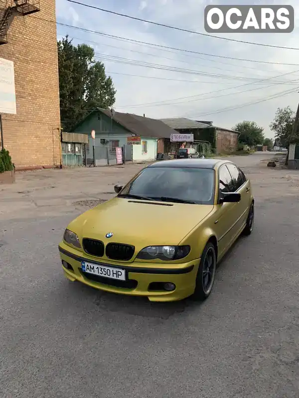 Седан BMW 3 Series 2002 2 л. Ручна / Механіка обл. Житомирська, Черняхів - Фото 1/21