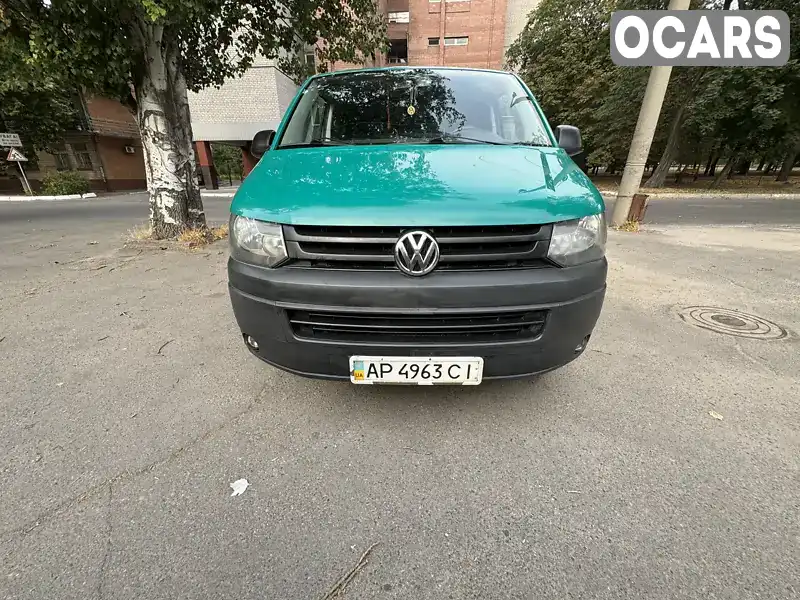 Мінівен Volkswagen Transporter 2012 2 л. Ручна / Механіка обл. Запорізька, Запоріжжя - Фото 1/10