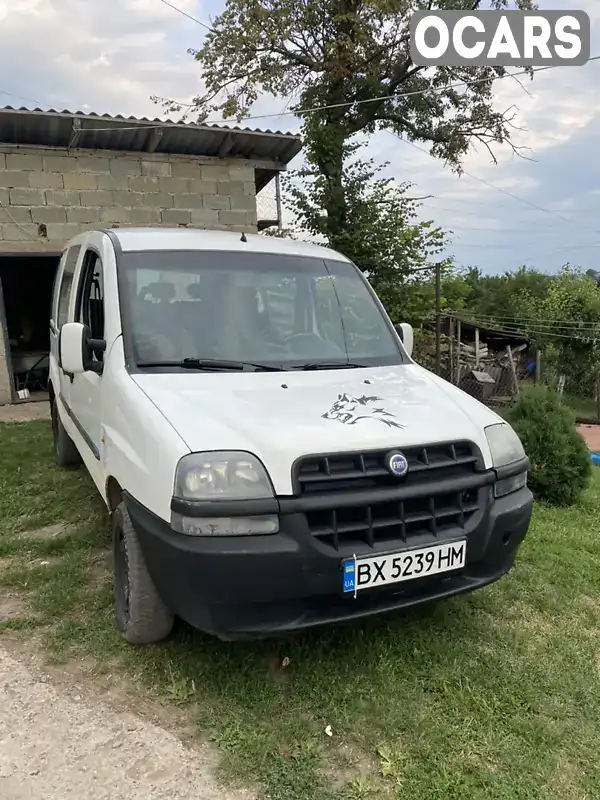 Мінівен Fiat Doblo 2002 1.9 л. Ручна / Механіка обл. Івано-Франківська, Городенка - Фото 1/7