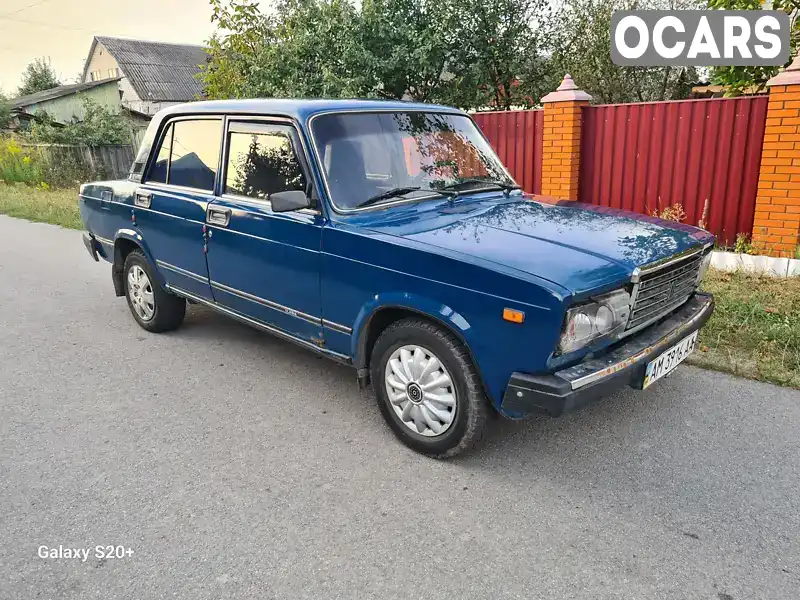 Седан ВАЗ / Lada 2107 2004 1.5 л. Ручна / Механіка обл. Житомирська, Житомир - Фото 1/21