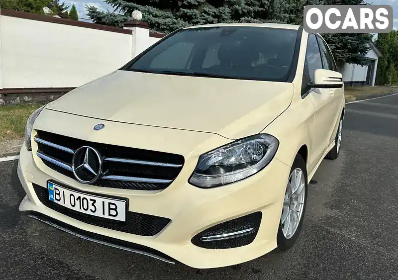 Хэтчбек Mercedes-Benz B-Class 2015 1.46 л. Автомат обл. Полтавская, Полтава - Фото 1/21