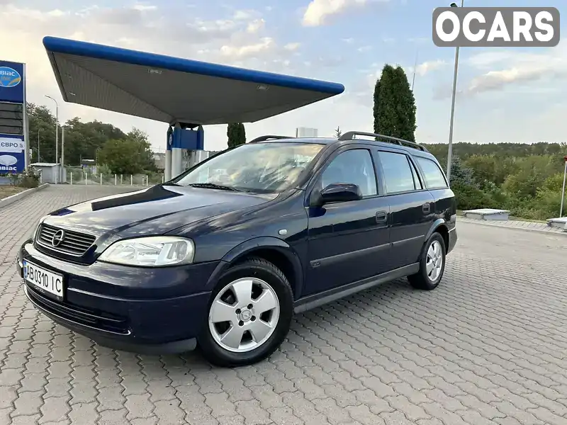 Універсал Opel Astra 2001 1.6 л. Ручна / Механіка обл. Вінницька, Могилів-Подільський - Фото 1/21