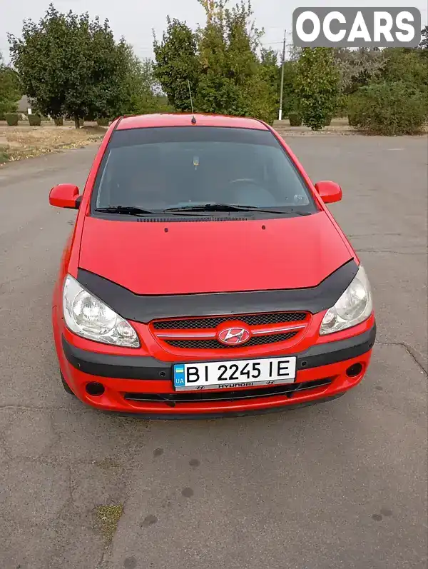 Хетчбек Hyundai Getz 2008 1.6 л. Автомат обл. Полтавська, Горішні Плавні (Комсомольськ) - Фото 1/20