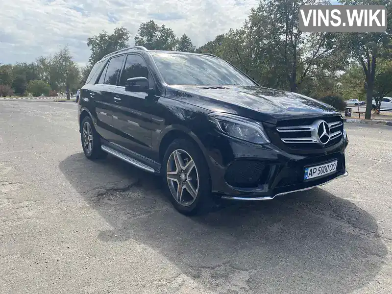 Позашляховик / Кросовер Mercedes-Benz GLE-Class 2015 3 л. Автомат обл. Запорізька, Запоріжжя - Фото 1/21