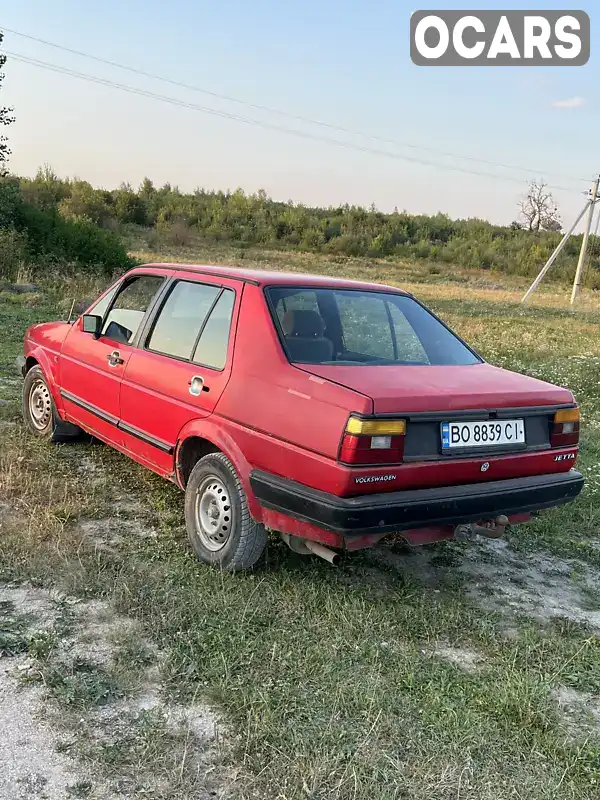 Седан Volkswagen Jetta 1986 1.6 л. Ручна / Механіка обл. Тернопільська, Кременець - Фото 1/11