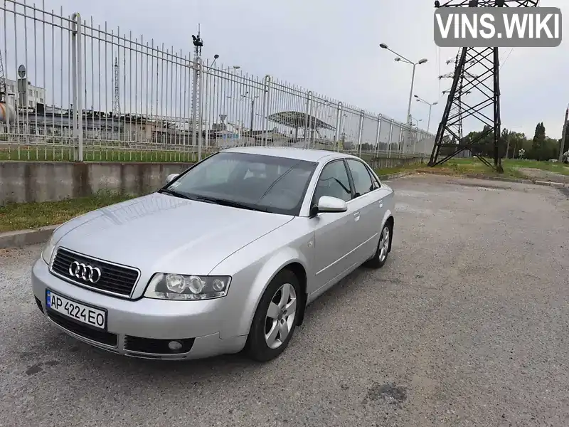 Седан Audi A4 2004 2 л. Автомат обл. Запорожская, Запорожье - Фото 1/14