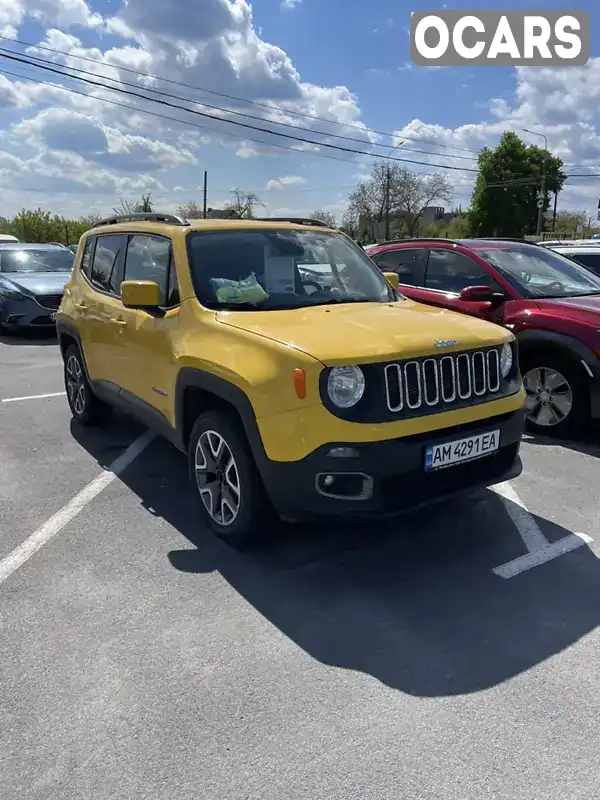 Позашляховик / Кросовер Jeep Renegade 2017 2.4 л. обл. Житомирська, Житомир - Фото 1/21