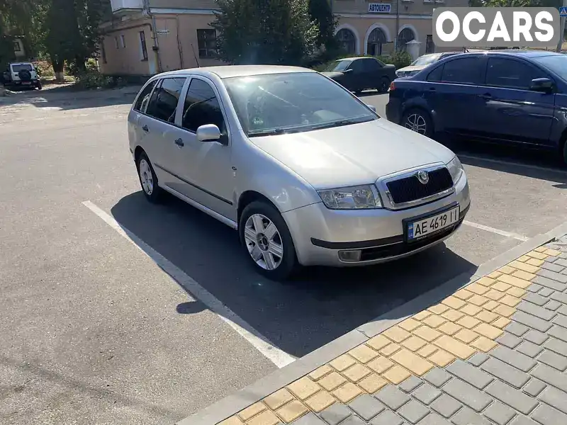 Універсал Skoda Fabia 2002 1.39 л. Ручна / Механіка обл. Дніпропетровська, Кам'янське (Дніпродзержинськ) - Фото 1/10