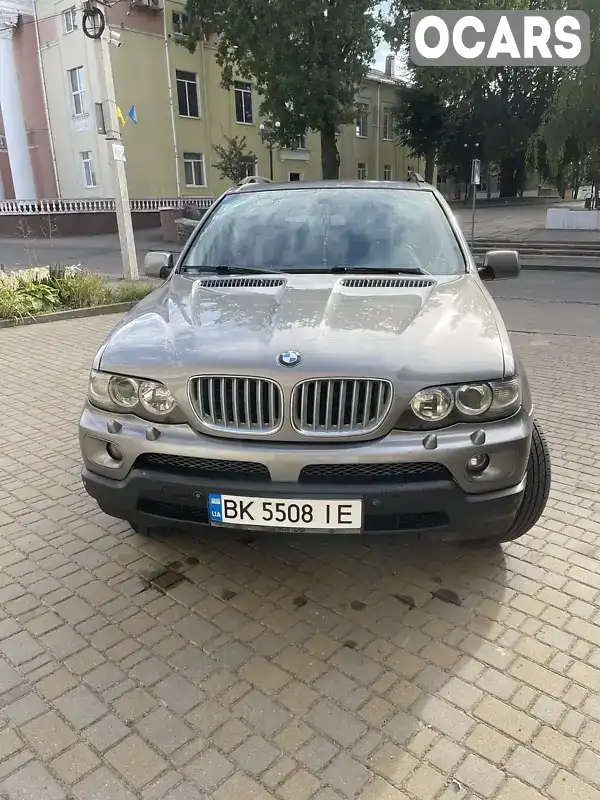 Позашляховик / Кросовер BMW X5 2004 2.99 л. Автомат обл. Рівненська, Здолбунів - Фото 1/18