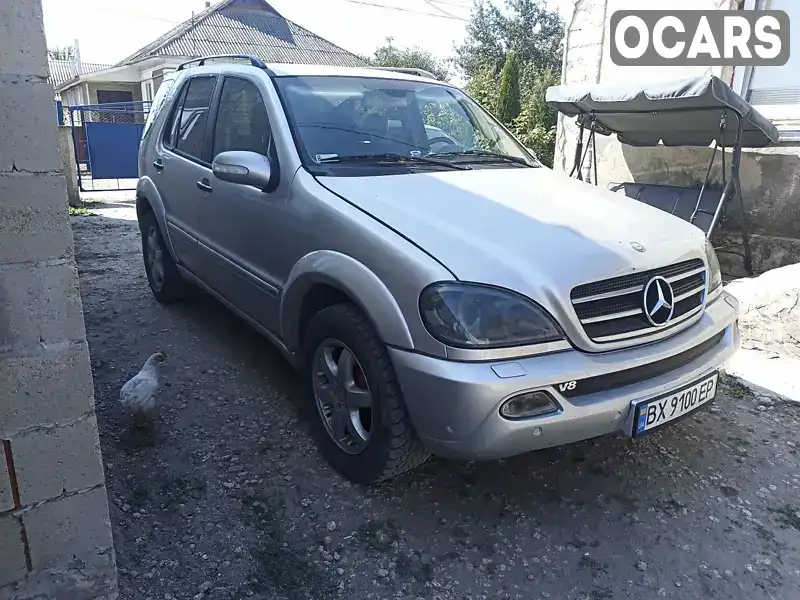 Внедорожник / Кроссовер Mercedes-Benz M-Class 2002 4 л. Автомат обл. Тернопольская, Теребовля - Фото 1/14