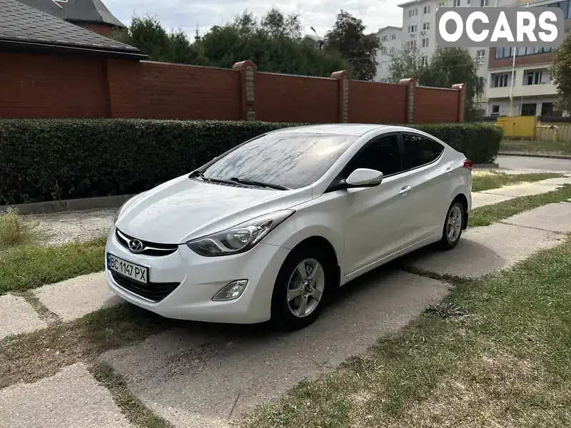 KMHDH41CBCU521215 Hyundai Elantra 2012 Седан 1.6 л. Фото 1