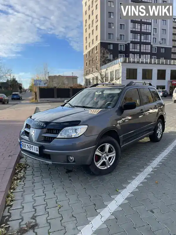 Внедорожник / Кроссовер Mitsubishi Outlander 2007 2 л. Ручная / Механика обл. Хмельницкая, Хмельницкий - Фото 1/21