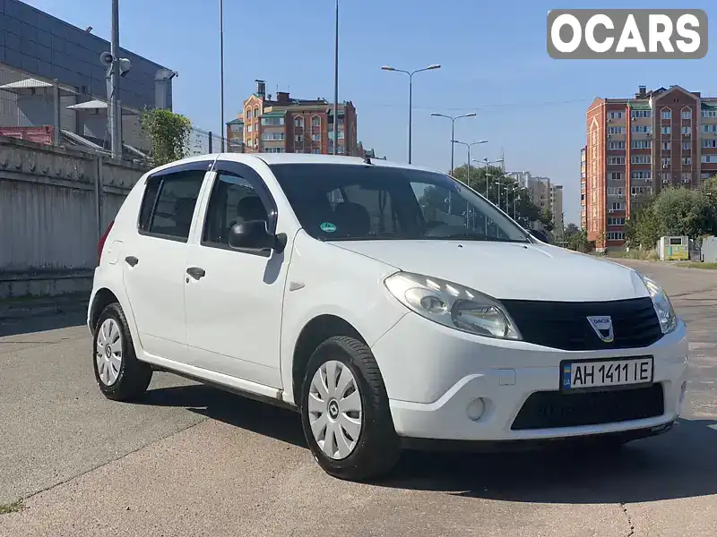 Хетчбек Dacia Sandero 2009 1.39 л. обл. Київська, Бориспіль - Фото 1/14