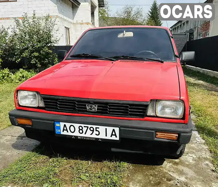 Хетчбек Subaru Justy 1986 1 л. Ручна / Механіка обл. Закарпатська, location.city.hanychi - Фото 1/10