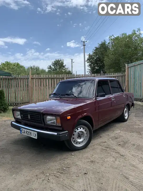 Седан ВАЗ / Lada 2107 2008 1.45 л. Ручна / Механіка обл. Черкаська, Черкаси - Фото 1/13