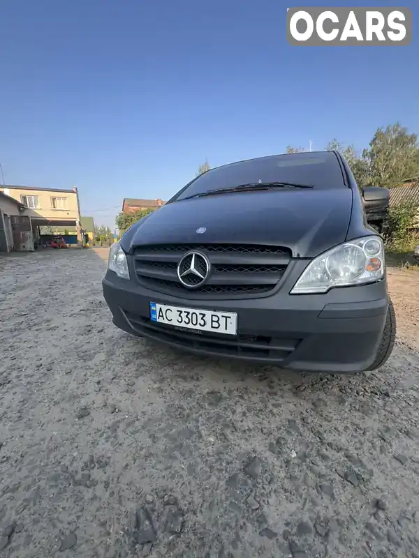 Мінівен Mercedes-Benz Vito 2012 2.14 л. обл. Волинська, Ковель - Фото 1/17