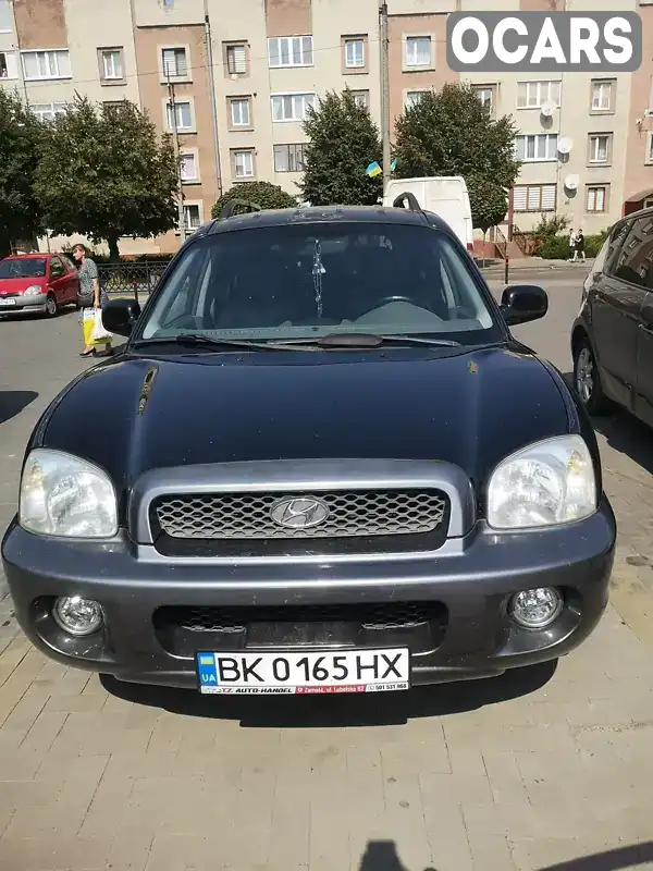 Позашляховик / Кросовер Hyundai Santa FE 2004 1.99 л. Ручна / Механіка обл. Рівненська, Дубно - Фото 1/9