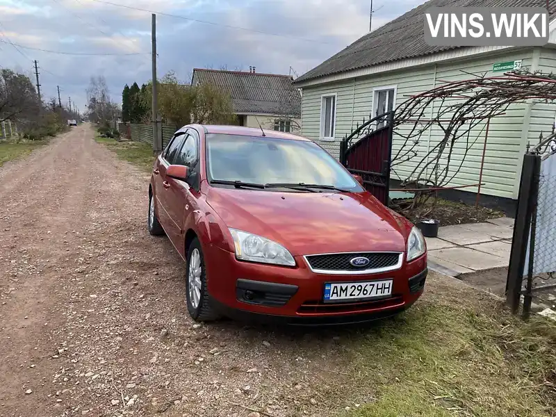 Седан Ford Focus 2006 1.6 л. Ручна / Механіка обл. Житомирська, Коростень - Фото 1/21