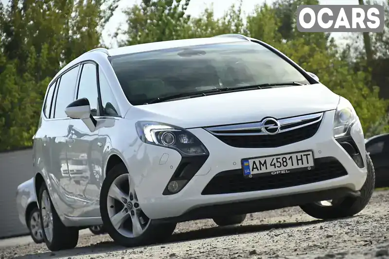 Мінівен Opel Zafira 2014 1.6 л. Ручна / Механіка обл. Житомирська, Бердичів - Фото 1/21