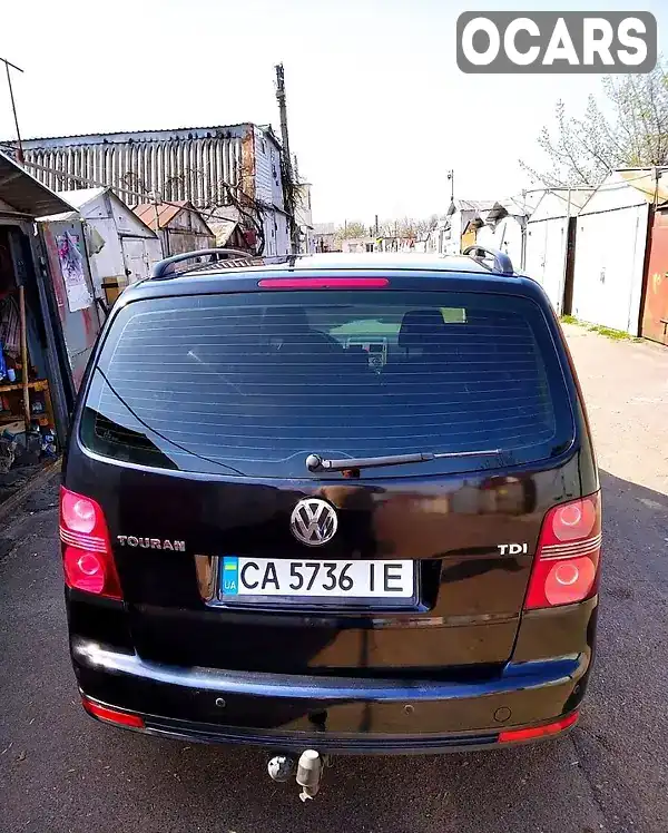 Мінівен Volkswagen Touran 2008 1.9 л. Автомат обл. Черкаська, Черкаси - Фото 1/3