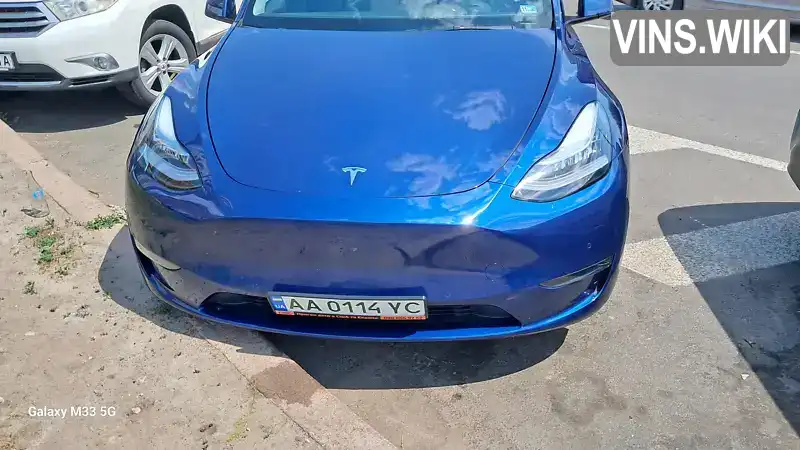 Позашляховик / Кросовер Tesla Model Y 2021 null_content л. Автомат обл. Київська, Київ - Фото 1/20