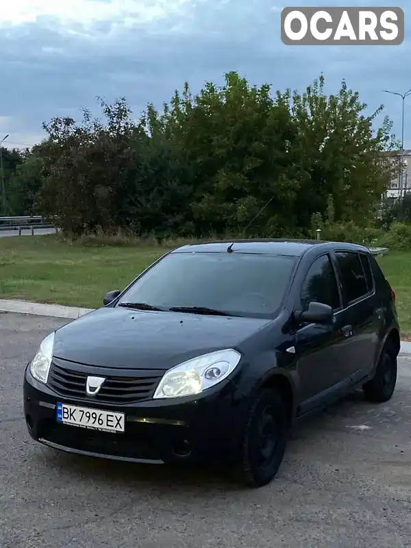 Хетчбек Dacia Sandero 2009 1.39 л. Ручна / Механіка обл. Рівненська, Дубно - Фото 1/5