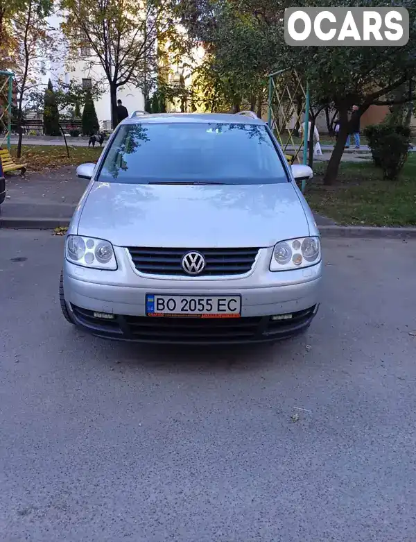 Мінівен Volkswagen Touran 2005 1.9 л. Ручна / Механіка обл. Тернопільська, Тернопіль - Фото 1/21