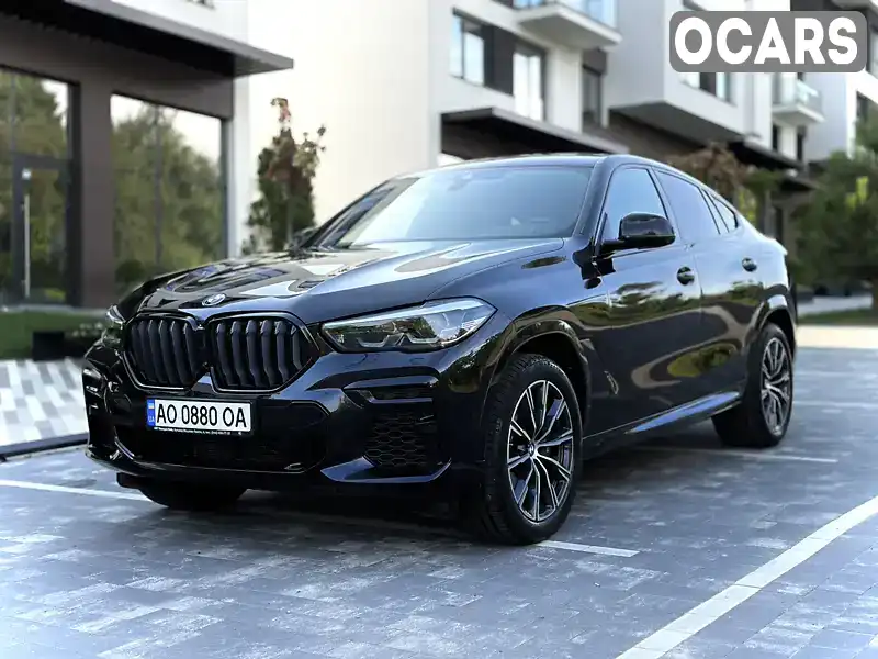 Позашляховик / Кросовер BMW X6 2022 3 л. Автомат обл. Закарпатська, Ужгород - Фото 1/12