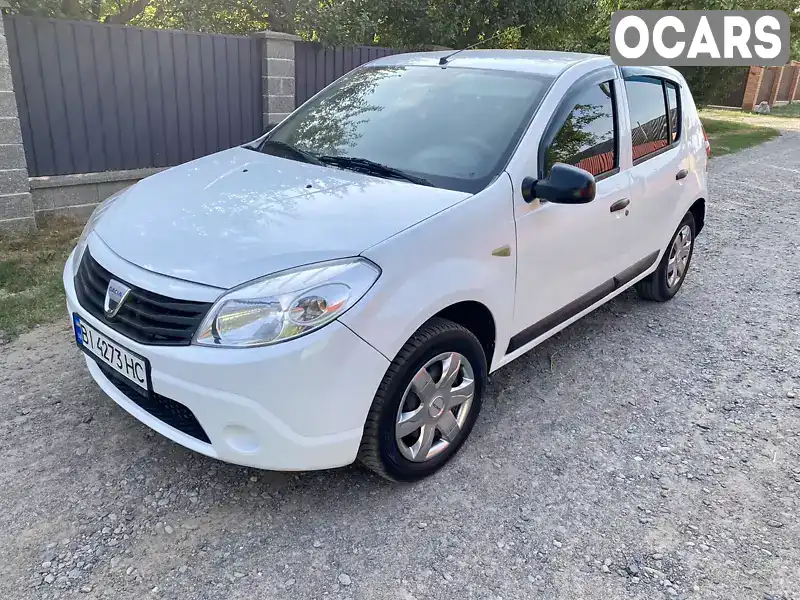 Хетчбек Dacia Sandero 2010 1.4 л. Ручна / Механіка обл. Полтавська, Полтава - Фото 1/21