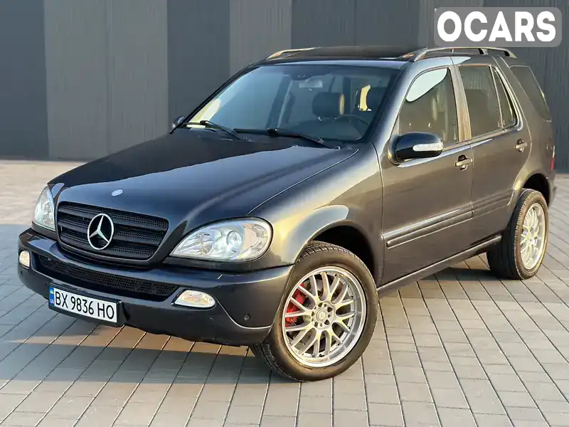 Внедорожник / Кроссовер Mercedes-Benz M-Class 2003 2.7 л. Автомат обл. Хмельницкая, Хмельницкий - Фото 1/21