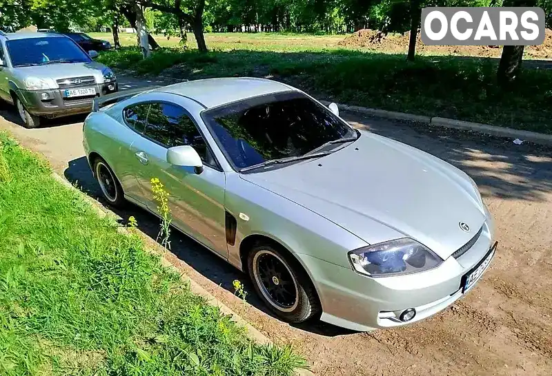 Купе Hyundai Coupe 2002 2 л. Ручная / Механика обл. Харьковская, Лозовая - Фото 1/5