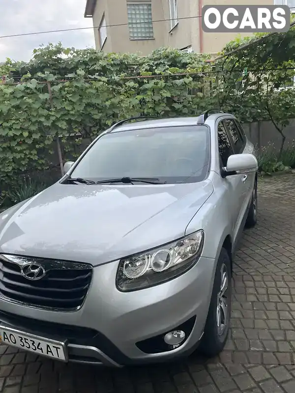 Позашляховик / Кросовер Hyundai Santa FE 2012 2.2 л. Автомат обл. Закарпатська, Мукачево - Фото 1/17