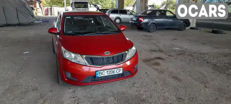 Седан Kia Rio 2011 1.4 л. Ручна / Механіка обл. Львівська, Львів - Фото 1/21