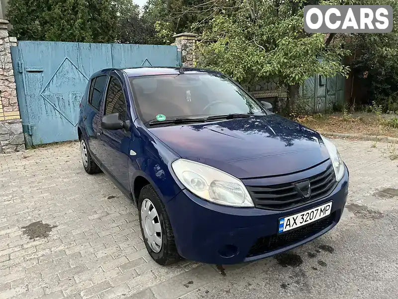 Хетчбек Dacia Sandero 2009 1.39 л. Ручна / Механіка обл. Харківська, Харків - Фото 1/15