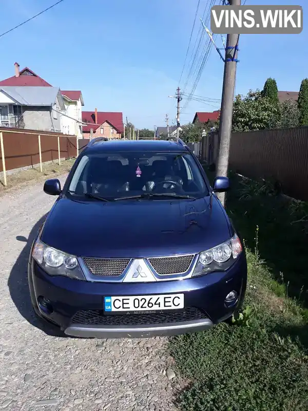 Внедорожник / Кроссовер Mitsubishi Outlander 2009 2.18 л. Ручная / Механика обл. Черновицкая, Черновцы - Фото 1/15