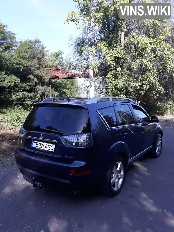 JMBXJCW7W9F001491 Mitsubishi Outlander 2009 Внедорожник / Кроссовер 2.18 л. Фото 2