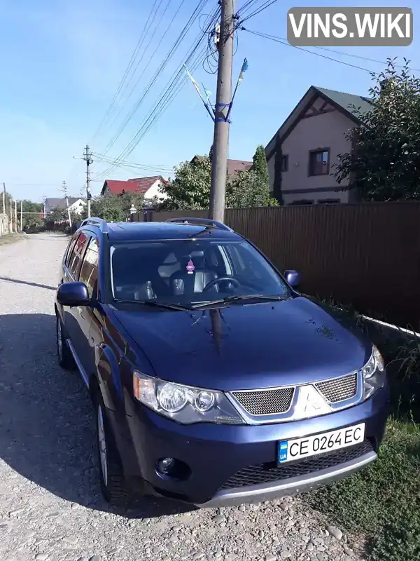 JMBXJCW7W9F001491 Mitsubishi Outlander 2009 Внедорожник / Кроссовер 2.18 л. Фото 8