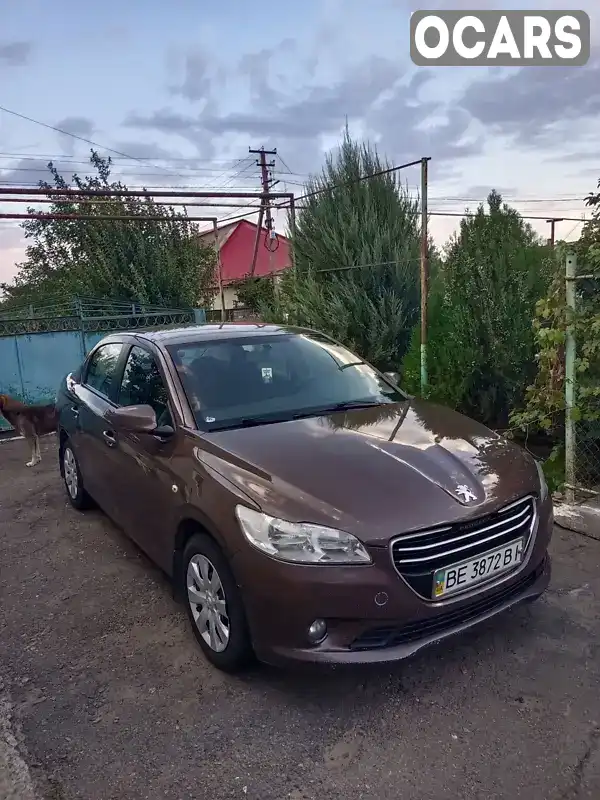 Седан Peugeot 301 2013 null_content л. Ручна / Механіка обл. Миколаївська, Миколаїв - Фото 1/19