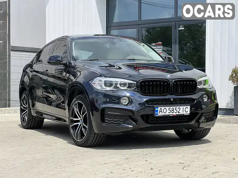 Позашляховик / Кросовер BMW X6 2016 3 л. Автомат обл. Закарпатська, Ужгород - Фото 1/21