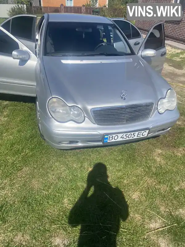 Седан Mercedes-Benz C-Class 2003 2.15 л. Ручна / Механіка обл. Тернопільська, Тернопіль - Фото 1/21