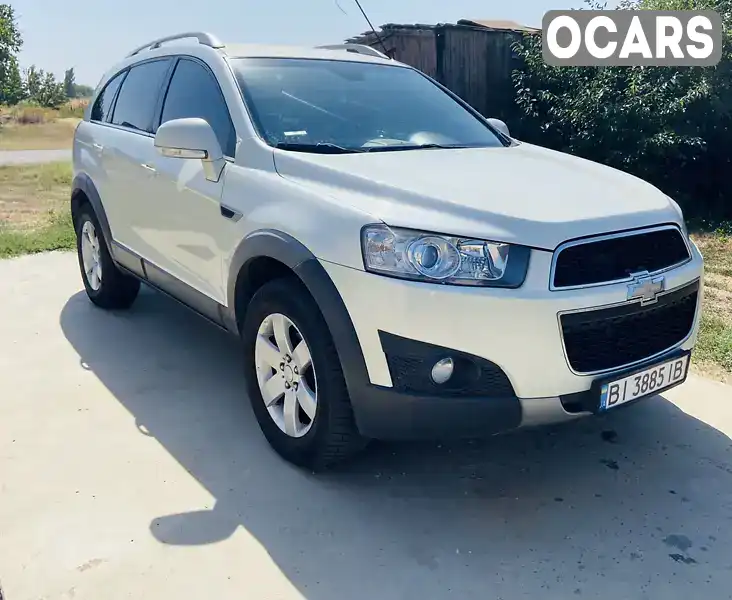 Позашляховик / Кросовер Chevrolet Captiva 2011 2.38 л. Ручна / Механіка обл. Полтавська, Кременчук - Фото 1/9