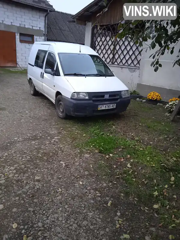 Минивэн Fiat Scudo 1999 1.9 л. Ручная / Механика обл. Львовская, location.city.zhuravno - Фото 1/5