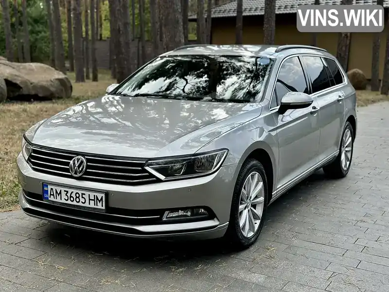 Універсал Volkswagen Passat 2015 1.6 л. Ручна / Механіка обл. Житомирська, Житомир - Фото 1/21